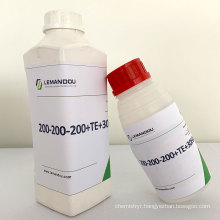 200-200-200+TE+30HA liquid foliar fertilizer